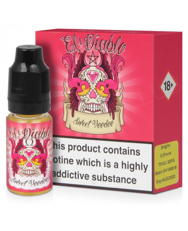 Sweet Voodoo High VG E-Liquid by El Diablo