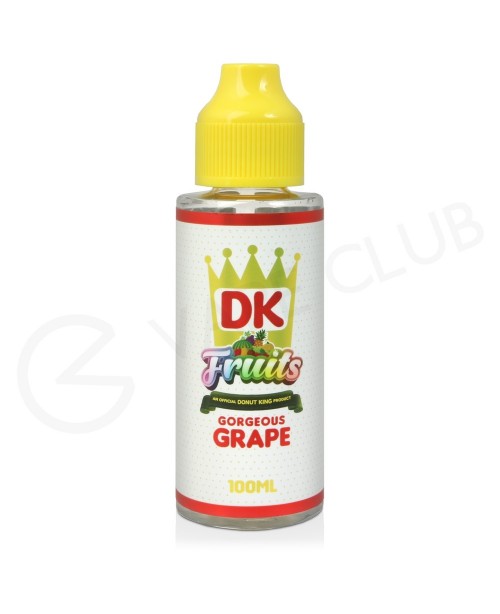 Gorgeous Grape Shortfill E-Liquid by Donut King Fr...