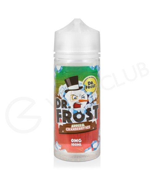 Apple Cranberry Ice Shortfill E-Liquid by Dr Frost...