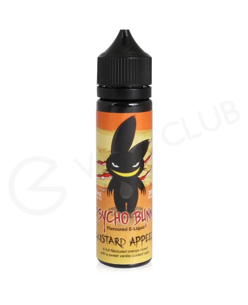 Custard Appeel Shortfill E-Liquid by Psycho Bunny ...