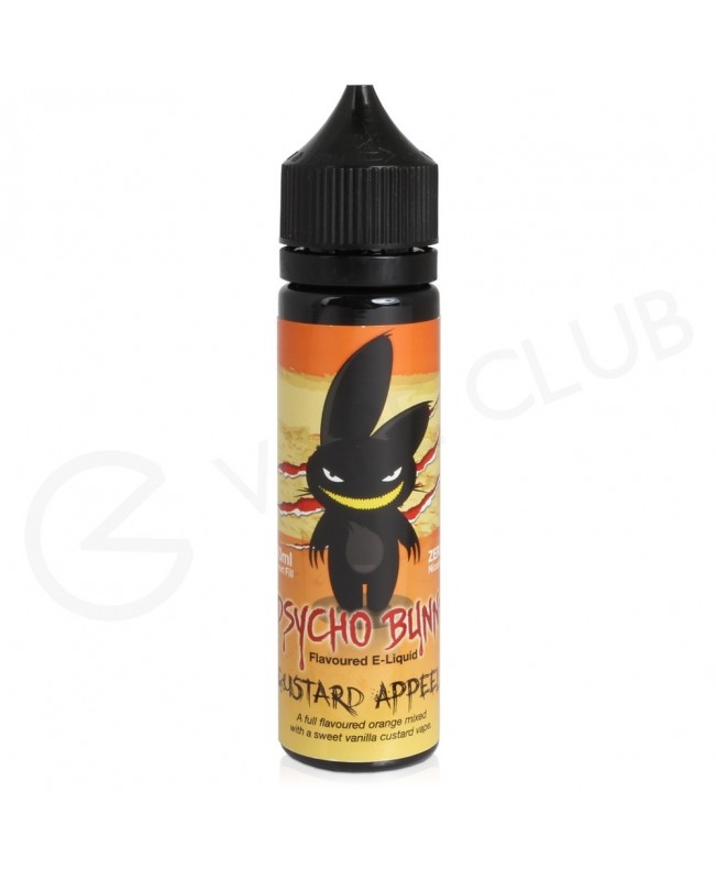 Custard Appeel Shortfill E-Liquid by Psycho Bunny 50ml