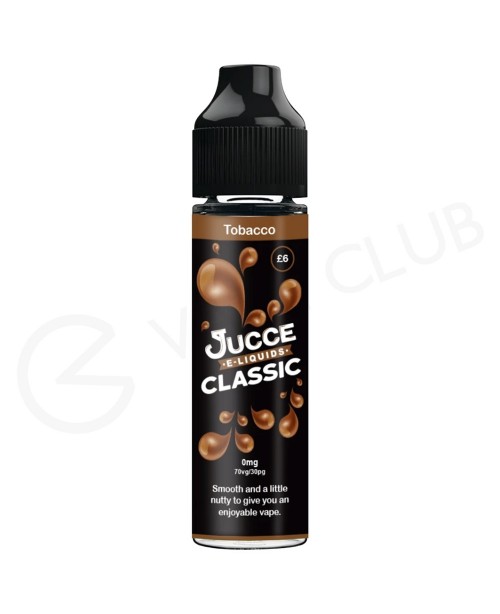 Tobacco Shortfill E-Liquid by Jucce 50ml