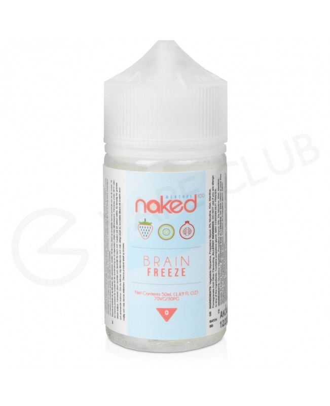 Brain Freeze Shortfill E-Liquid by Naked 100 50ml