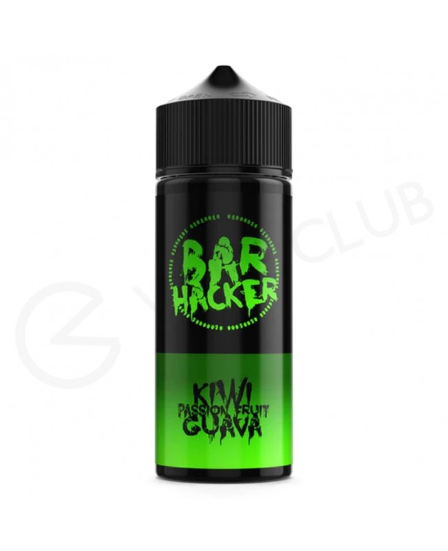 Kiwi Passion Fruit Guava Shortfill E-Liquid by Bar Hacker 100ml