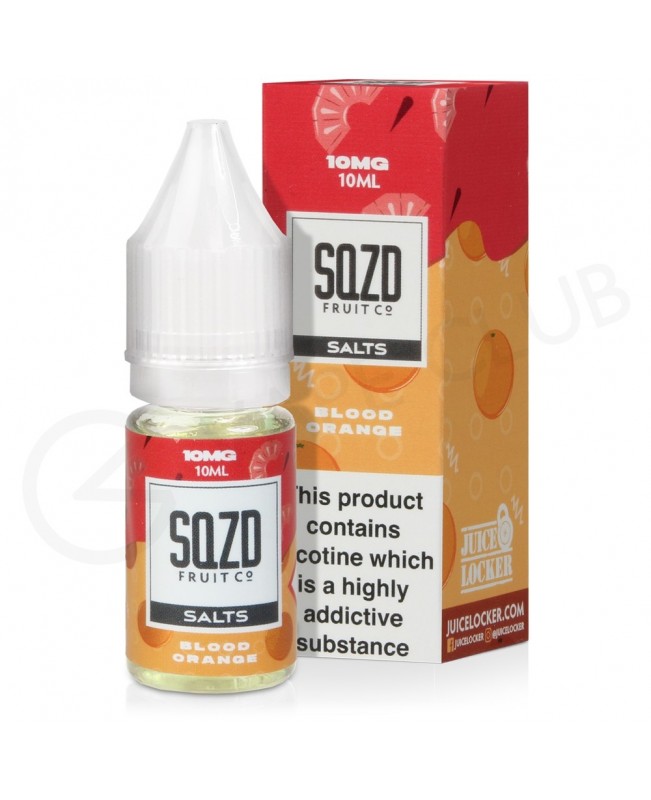 Blood Orange Nic Salt E-Liiquid by SQZD