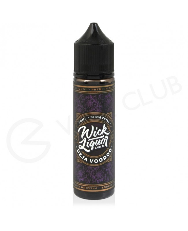 Deja Voodoo Big Block Shortfill E-liquid by Wick Liquor 50ml