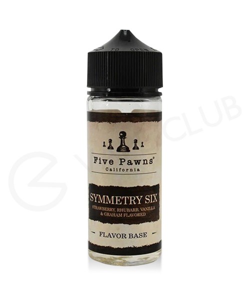 Symmetry Six Shortfill E-Liquid by Five Pawns 100m...