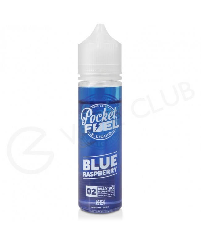 Blue Raspberry Shortfill E-Liquid by Pocket Fuel 50ml