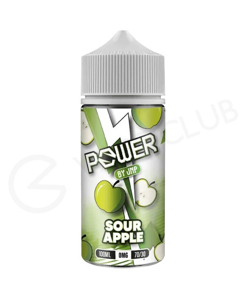 Sour Apple Shortfill E-Liquid by Juice N Power 100...