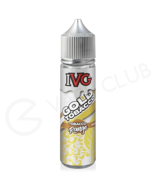 Gold Shortfill E-liquid by IVG Tobacco 50ml