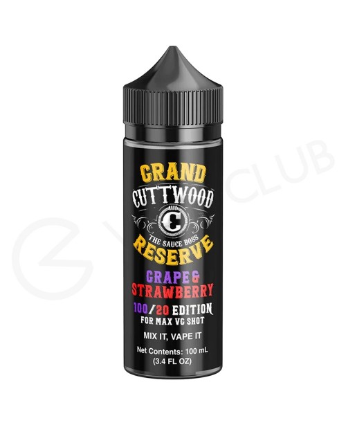 Grape & Strawberry Shortfill E-liquid by Cuttw...