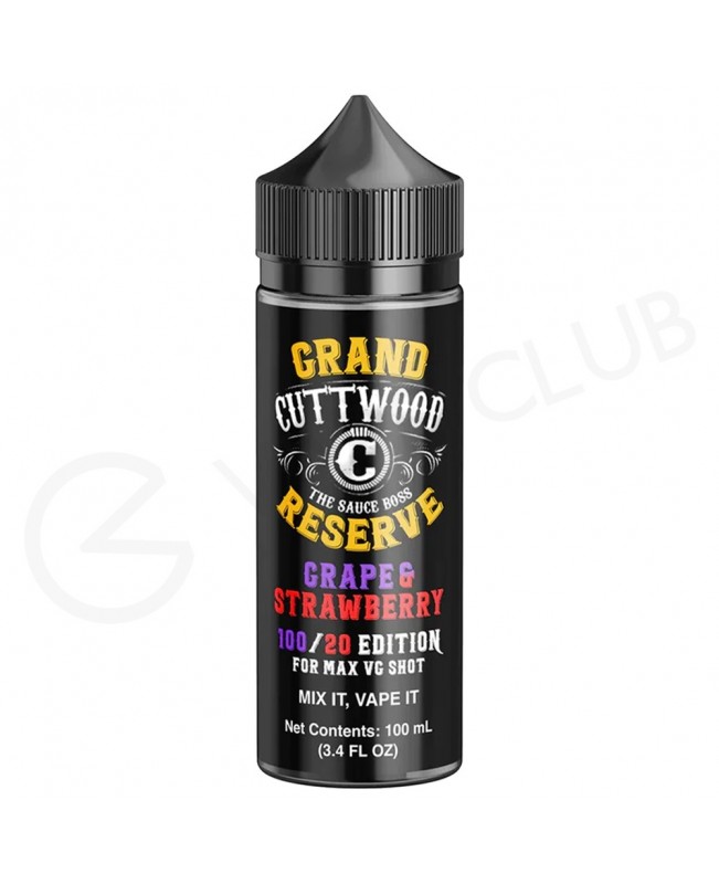 Grape & Strawberry Shortfill E-liquid by Cuttwood Grand Reserve 100ml