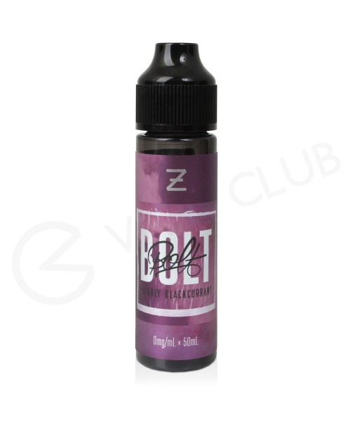 Bubbly Blackcurrant Shortfill E-Liquid by Bolt 50m...