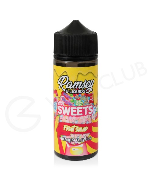 Fruit Salad Shortfill E-Liquid by Ramsey Sweets 10...