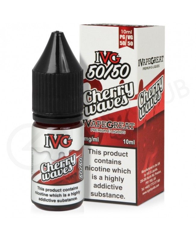 Cherry Waves E-Liquid by IVG 50/50