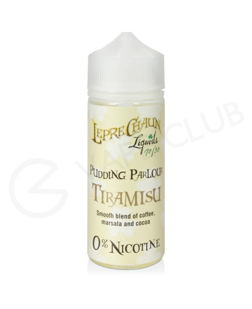 Tiramisu Shortfill E-Liquid by Leprechaun Liquids ...