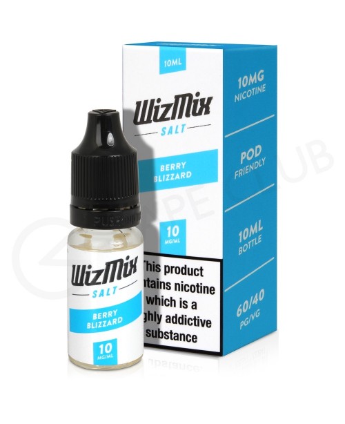 Berry Blizzard Nic Salt E-liquid by Wizmix