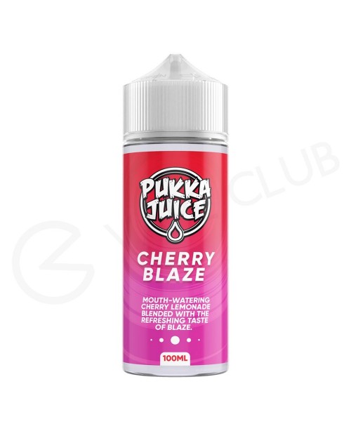 Cherry Blaze Shortfill E-Liquid by Pukka Juice 100...