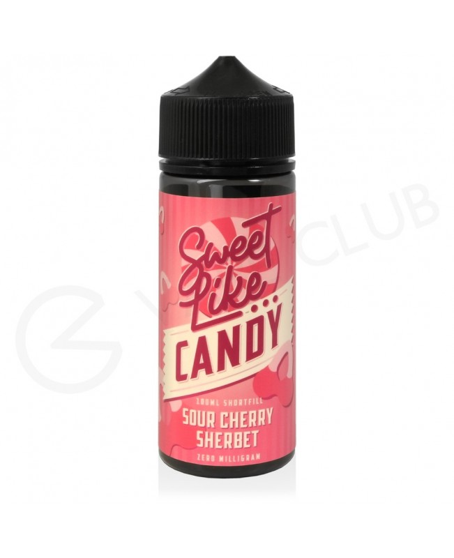 Sour Cherry Sherbet Shortfill E-Liquid by Sweet Like Candy 100ml