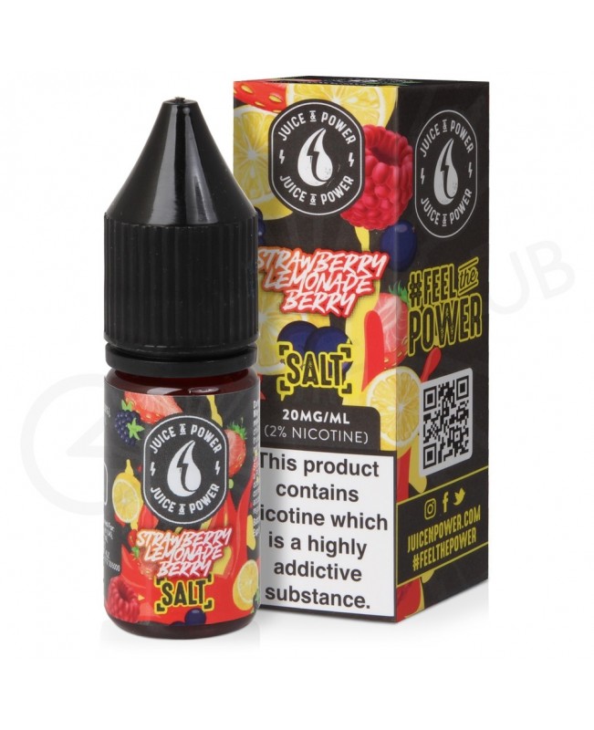 Strawberry Lemonade Berry Nic Salt E-Liquid by Juice N Power