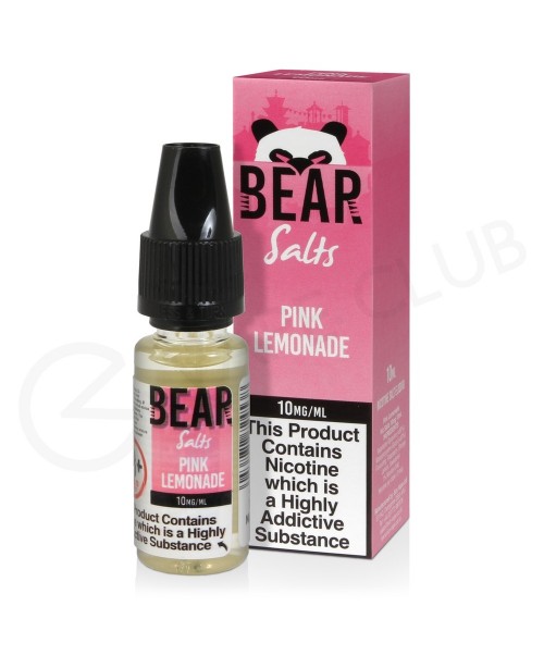 Pink Lemonade Nic Salt E-Liquid  by Bear Salts