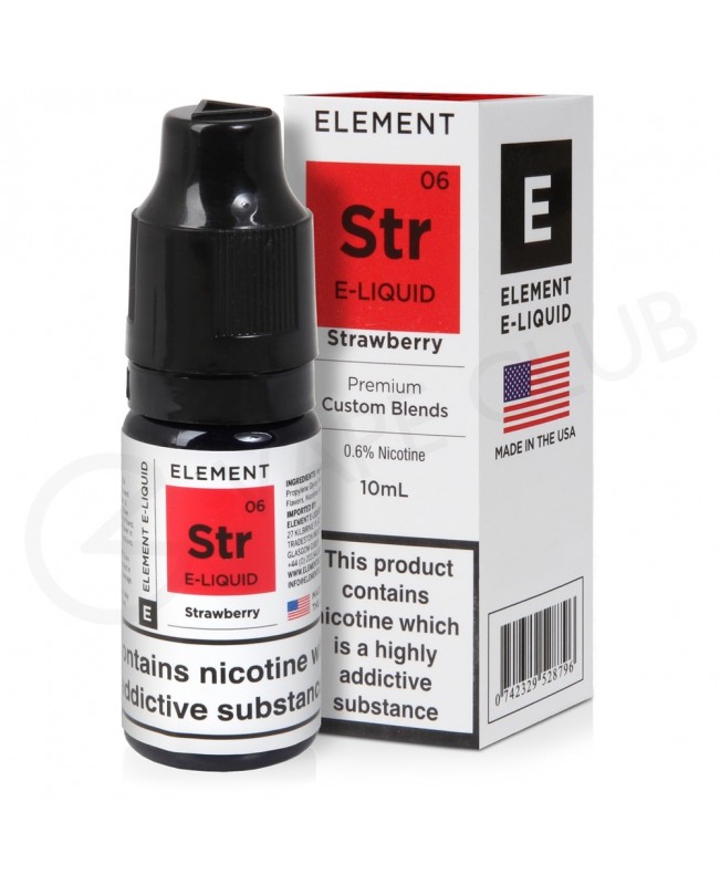 Strawberry E-Liquid by Element 50/50