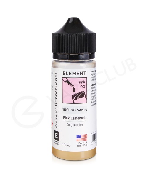 Pink Lemonade Dripper Shortfill E-Liquid by Elemen...