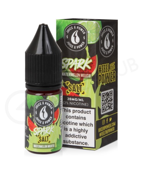 Watermelon Mojito Nic Salt E-Liquid by Juice N Pow...