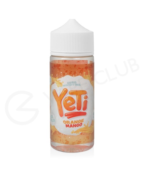 Orange Mango Shortfill E-Liquid by Yeti Ice 100ml