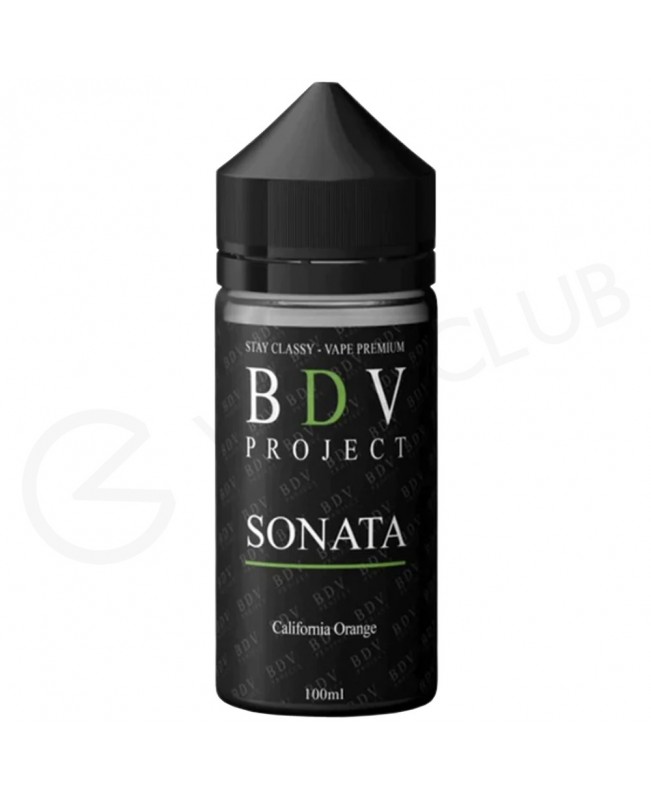 Sonata Shortfill E-Liquid by BDV Project 100ml