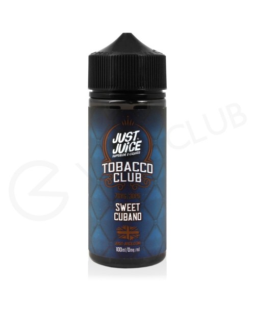 Sweet Cubano Tobacco Shortfill E-Liquid by Just Ju...