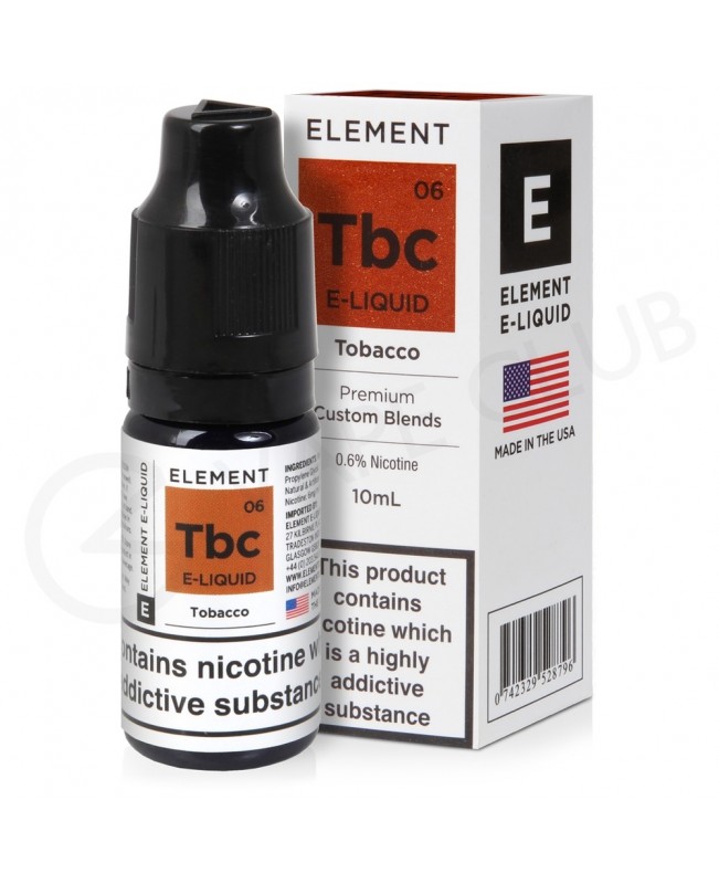 Tobacco eLiquid by Element 50/50