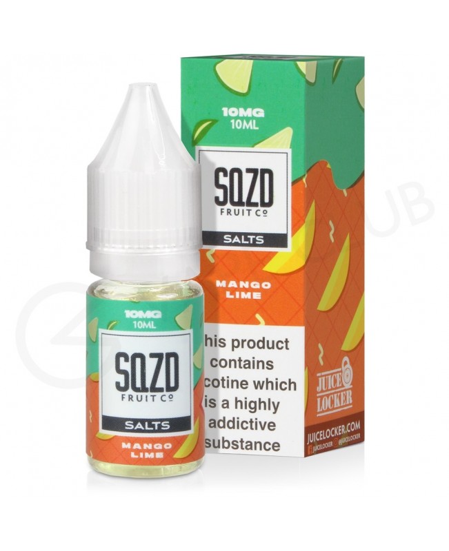 Mango Lime Nic Salt E-Liquid by SQZD