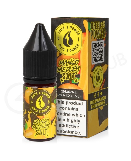 Mango Medley Nic Salt E-Liquid by Juice N Power