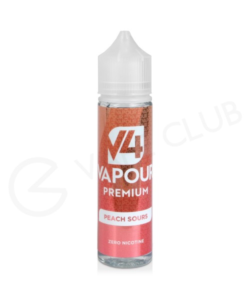 Peach Sours Shortfill E-Liquid by V4 Vapour Premiu...