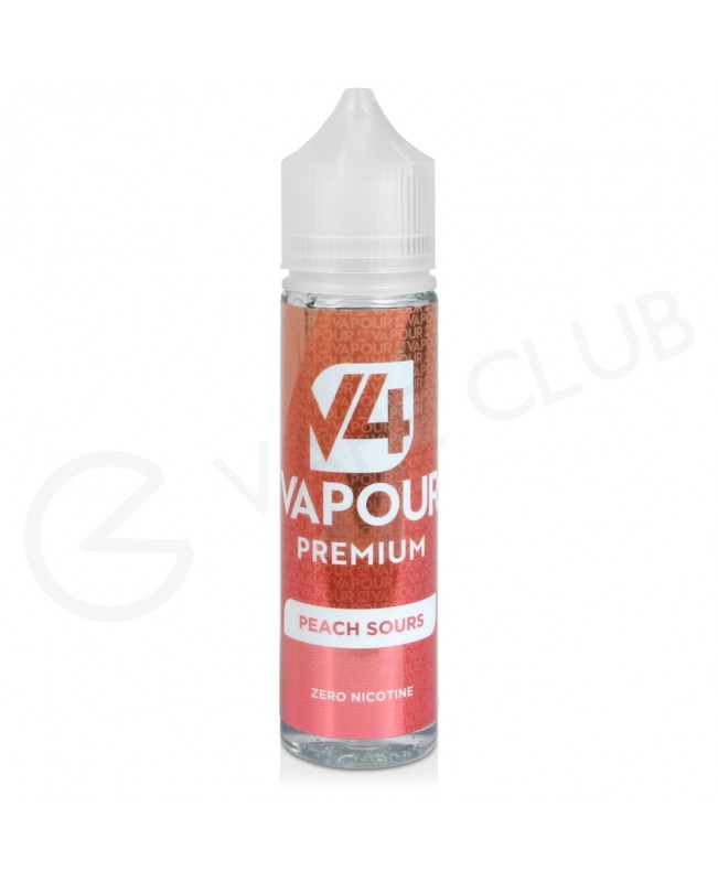 Peach Sours Shortfill E-Liquid by V4 Vapour Premium 50ml