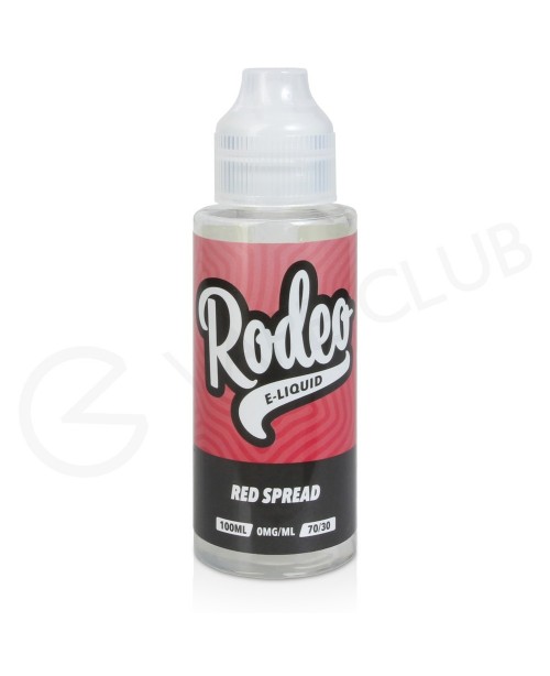 Red Spread Shortfill E-Liquid by Rodeo 100ml