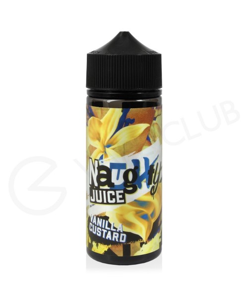 Vanilla Custard Shortfill E-Liquid by Naughty Juic...