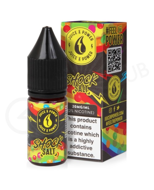 Shock Rainbow Sweets Nic Salt E-Liquid by Juice N ...