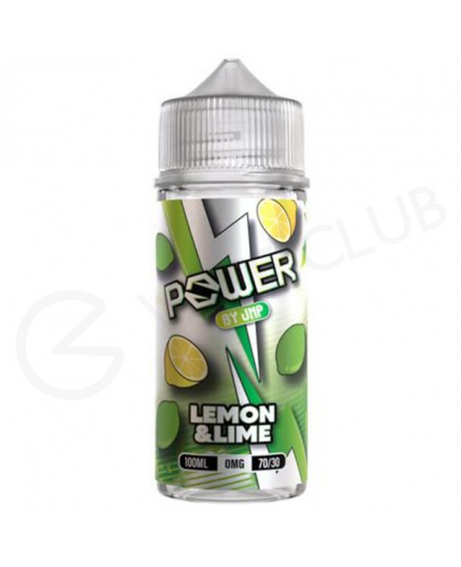 Lemon & Lime Shortfill E-Liquid by Juice N Power 100ml