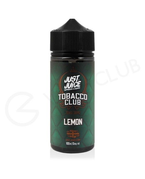 Lemon Tobacco Shortfill E-Liquid by Just Juice 100...