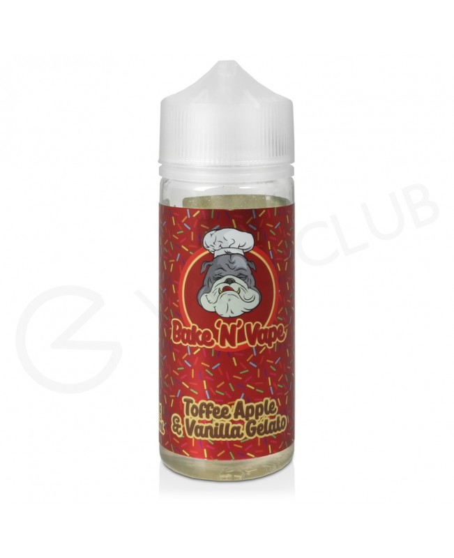 Toffee Apple Pie & Vanilla Gelato Shortfill E-Liquid by Bake N Vape 100ml