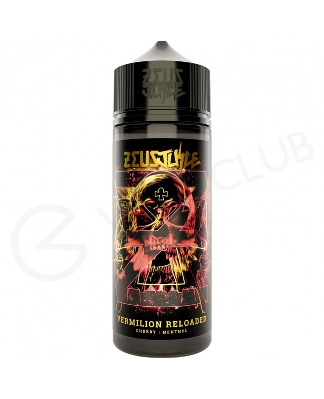 Vermilion Reloaded Shortfill E-Liquid by Zeus Juice 100ml