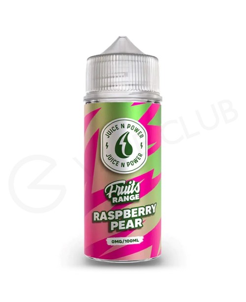 Raspberry Pear Shortfill E-Liquid by Juice N Power...