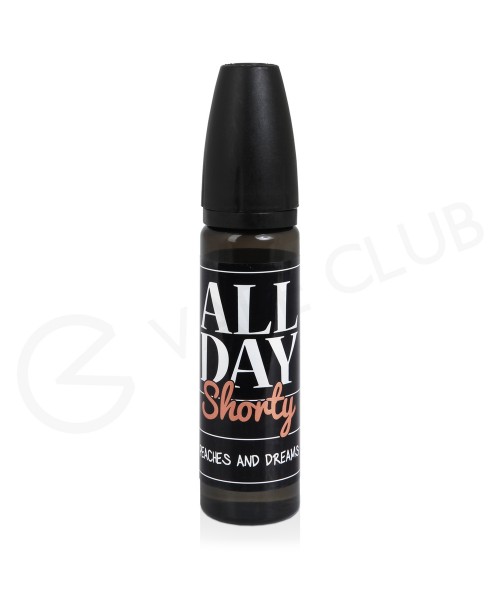 Peaches and Dreams Shortfill E-Liquid by All Day S...