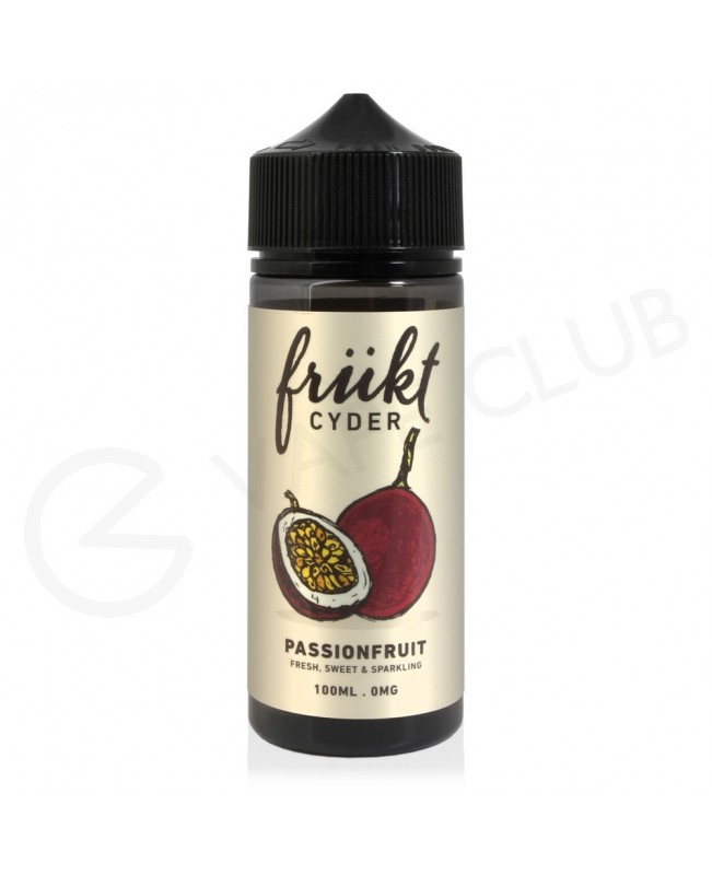 Passionfruit Shortfill E-Liquid by Frukt Cyder 100ml