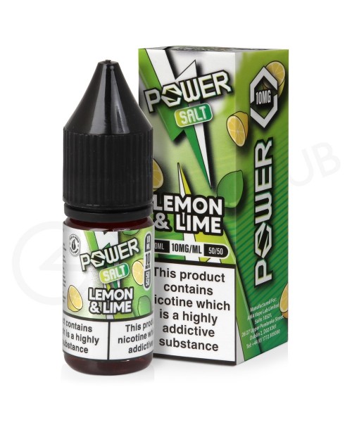 Lemon & Lime Nic Salt E-Liquid by Juice N Powe...