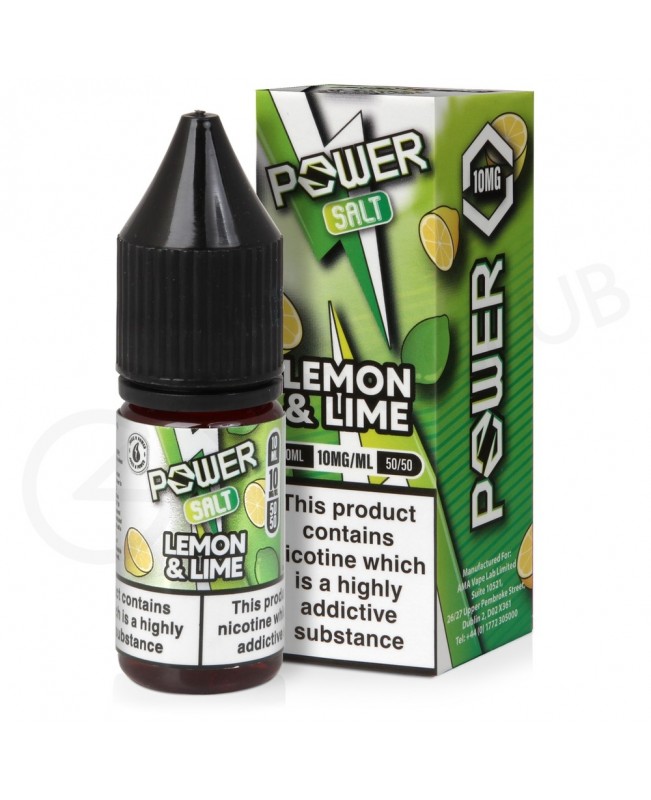 Lemon & Lime Nic Salt E-Liquid by Juice N Power