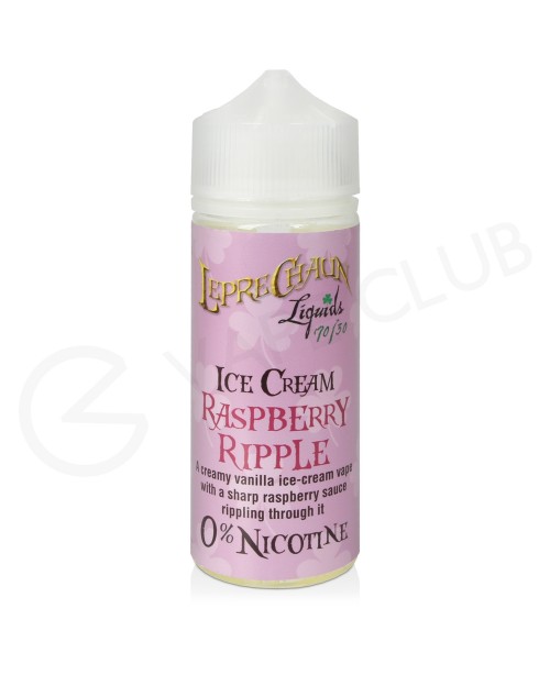 Raspberry Ripple Shortfill E-Liquid by Leprechaun ...