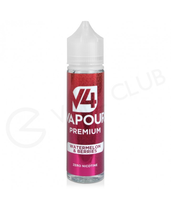 Watermelon & Berries Shortfill E-Liquid by V4 Vapour 50ml